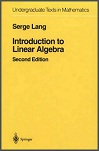Introduction to Linear Algebra (2E) by Serge Lang 